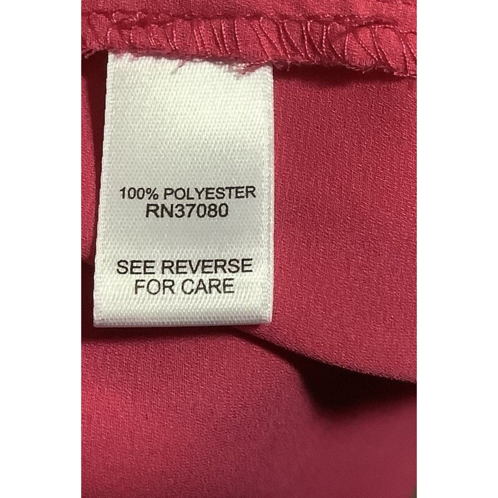 Cato Long Sleeve Women's Blouse Hot Pink 18/20 Pretty! - Picture 3 of 4